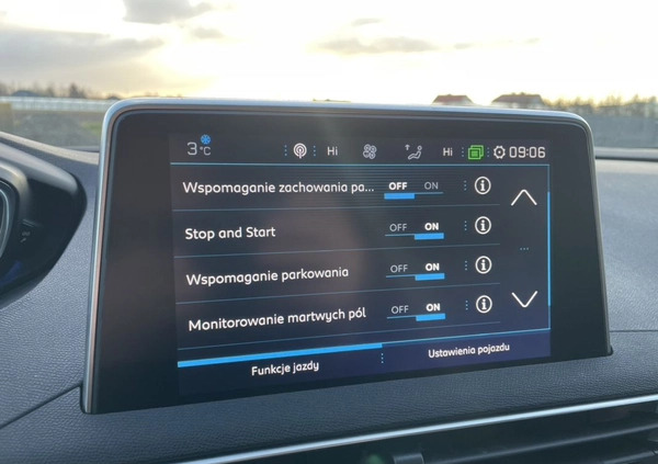 Peugeot 5008 cena 81900 przebieg: 140032, rok produkcji 2019 z Gąbin małe 301